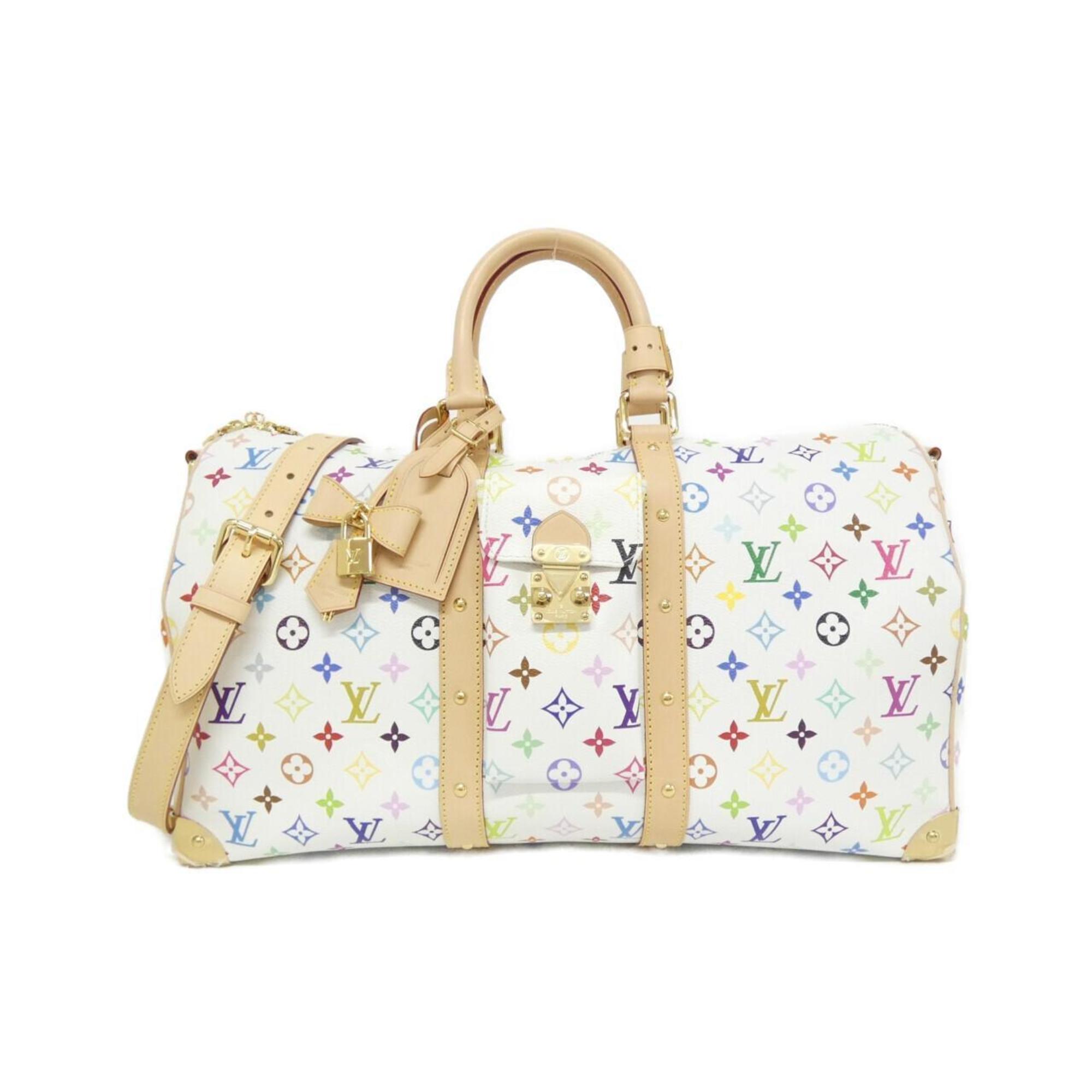 Louis Vuitton Multicolore (LV x TM) Keepall Bandouliere 45cm Boston Bag M13742
