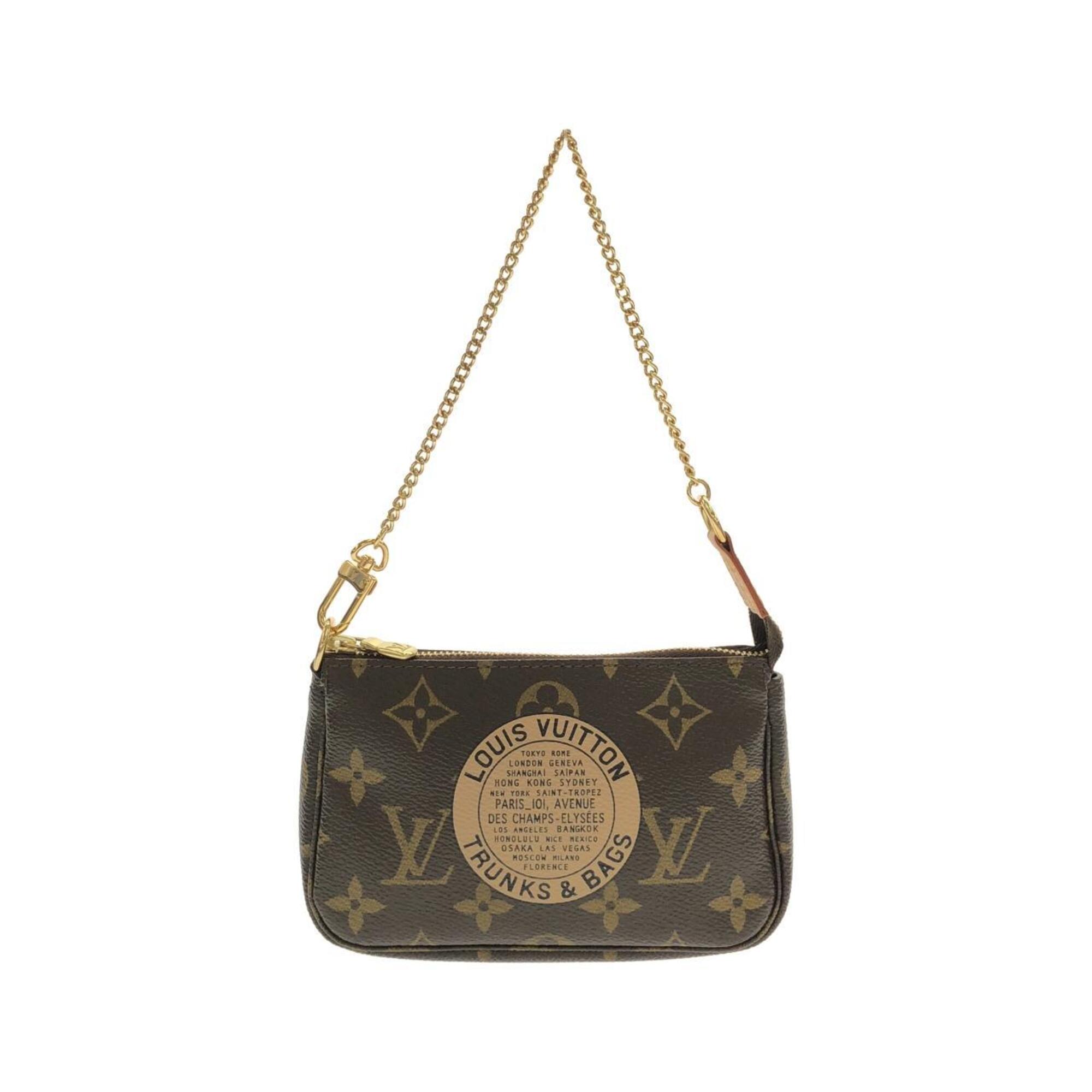 Louis Vuitton Monogram (T&B) Mini Pochette Accessoires M60153 Accessory Pouch