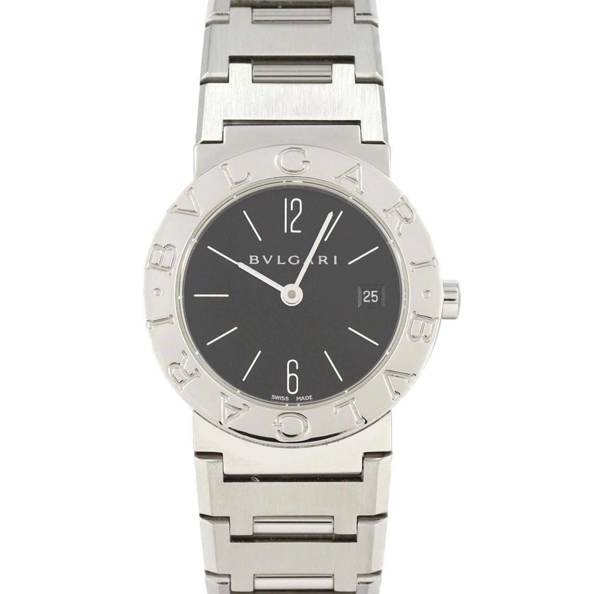 Bulgari BB26SS BB26SSD SS Quartz Watch