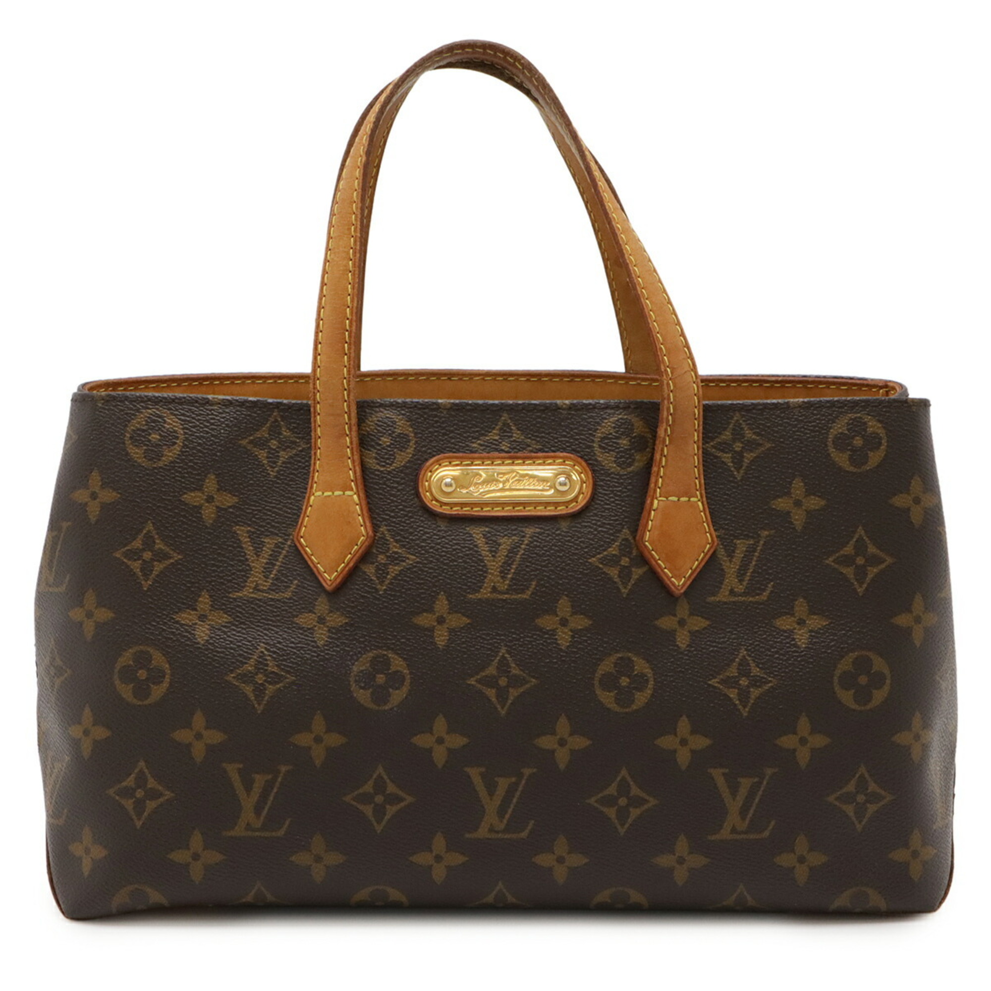 LOUIS VUITTON Louis Vuitton Monogram Wilshire PM Tote Bag Handbag M40595