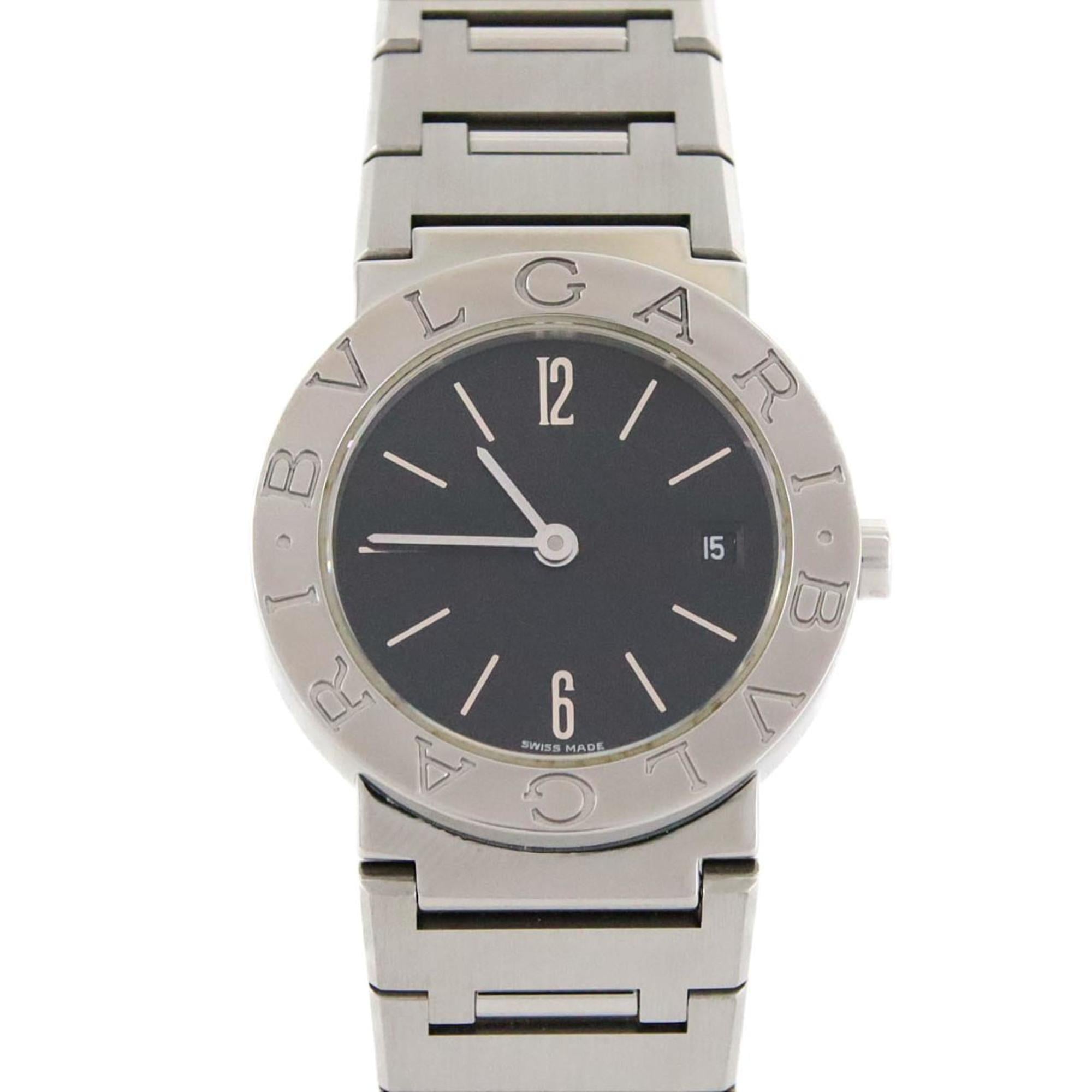Bvlgari BB26SS BB26SSD SS Quartz Watch