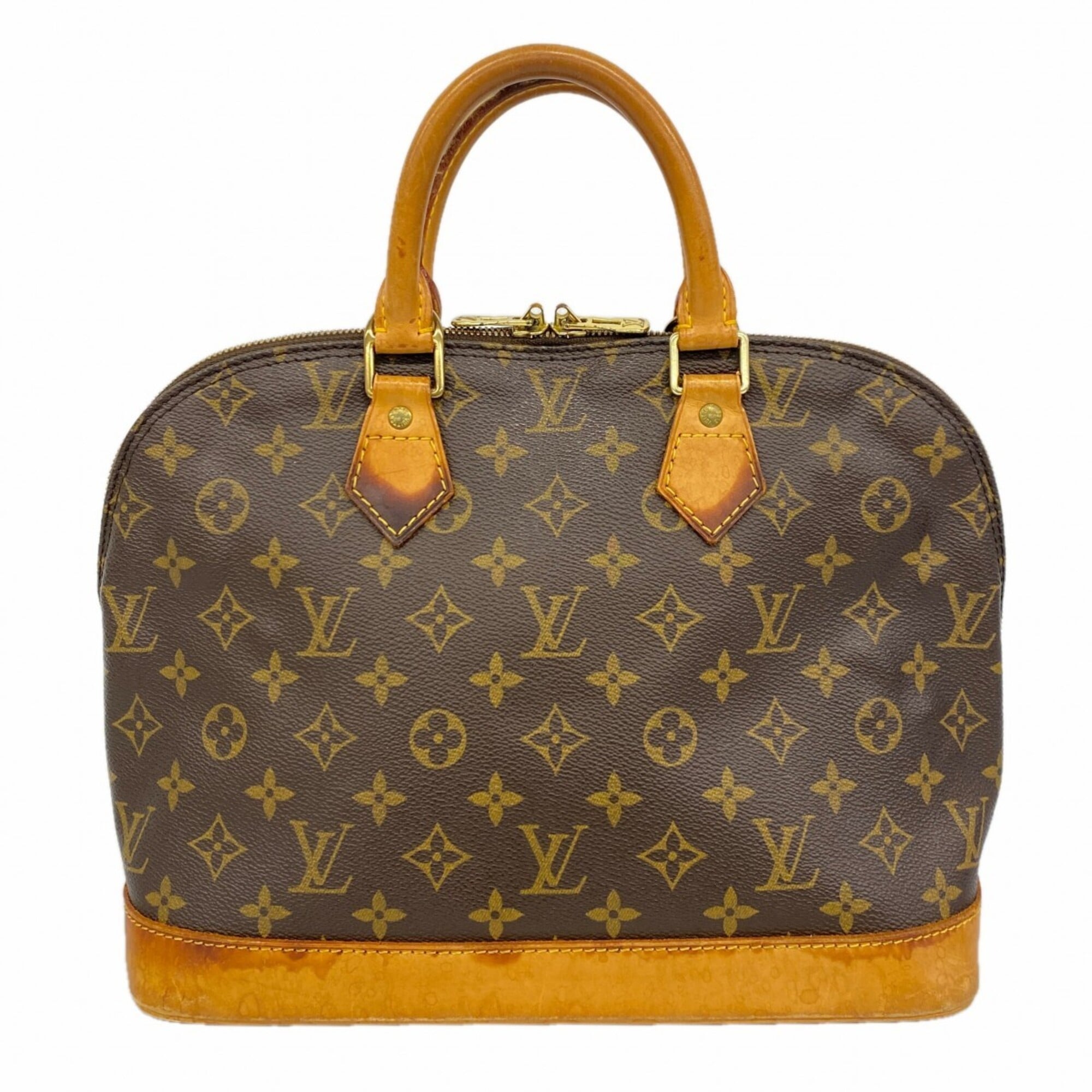 Louis Vuitton Alma Monogram Handbag M51130 Brown Women\'s