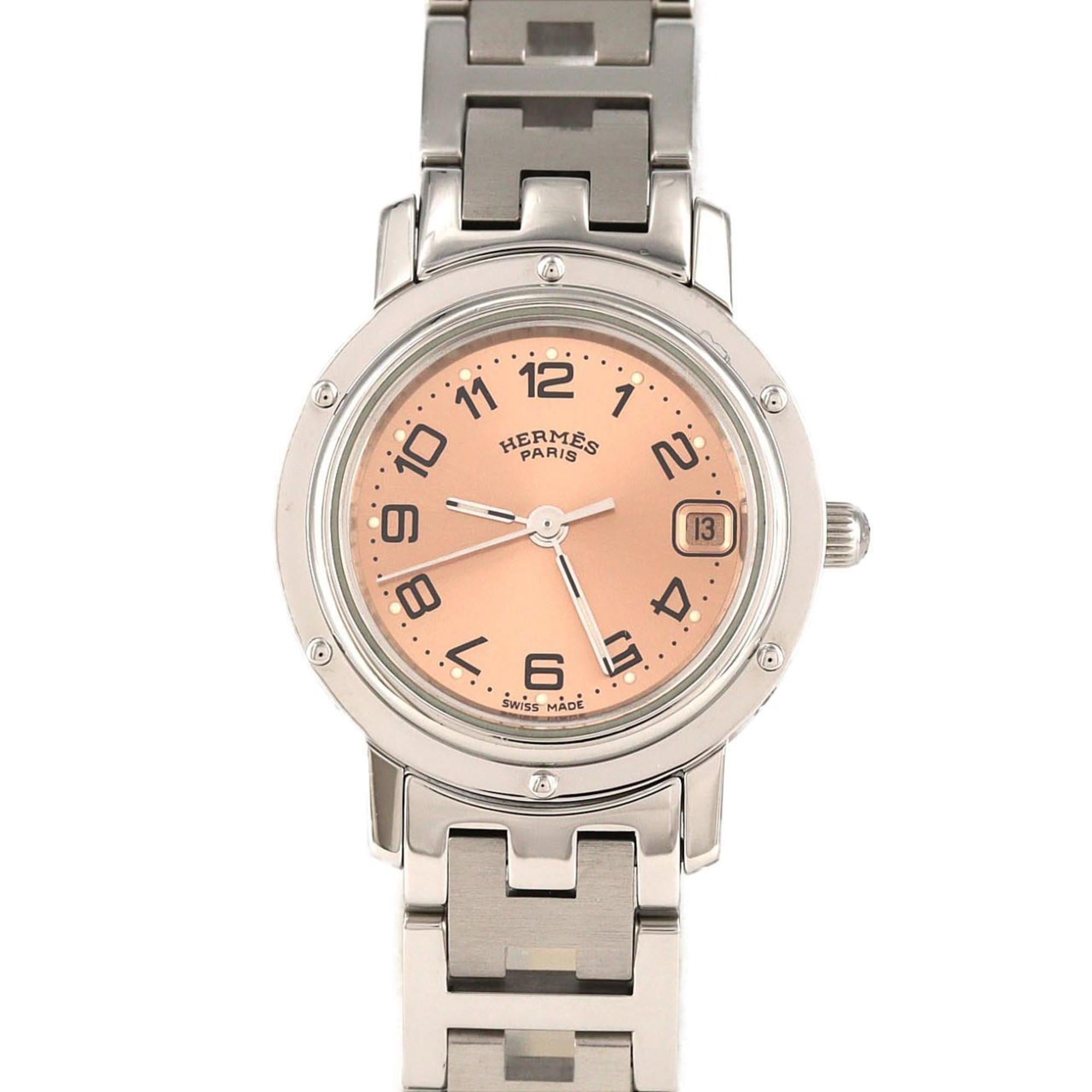 Hermes Clipper CL4.210 SS Quartz Watch