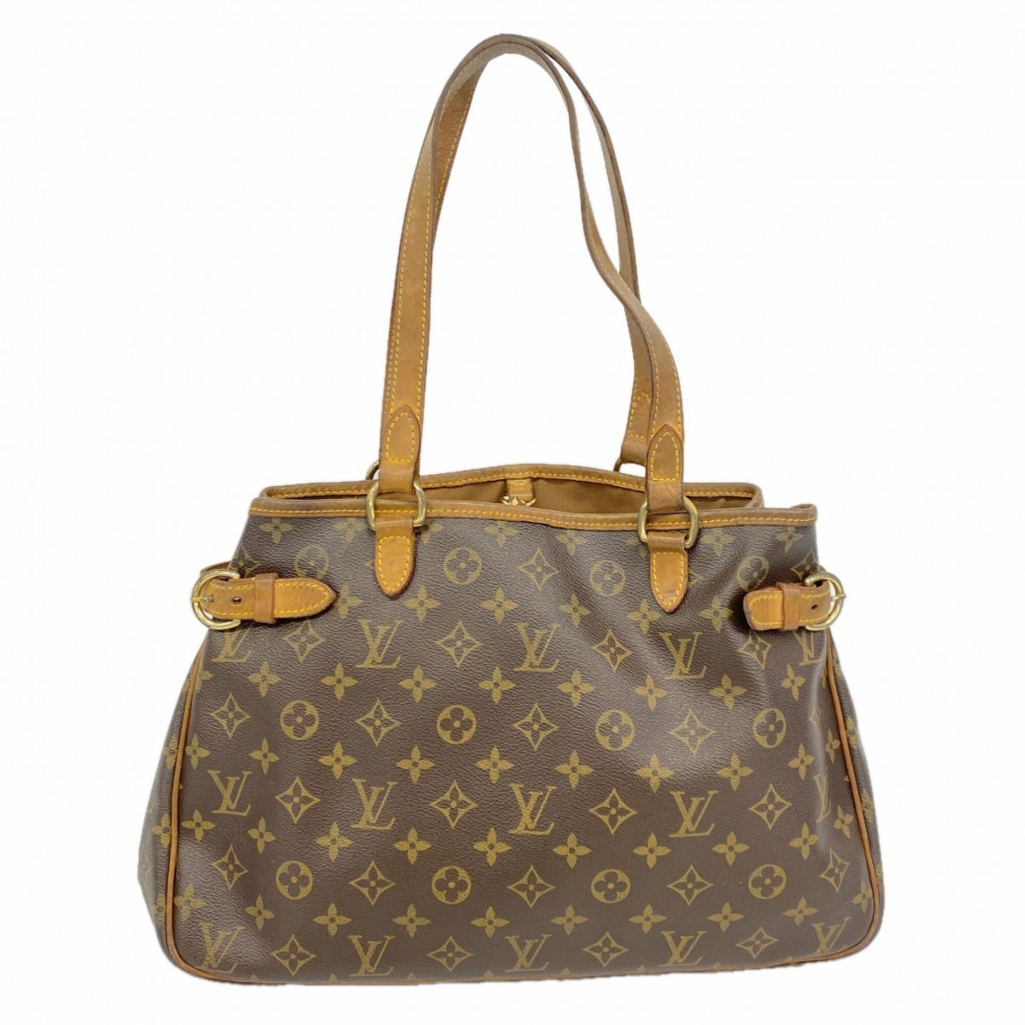 Louis Vuitton Monogram Batignolles Horizontal Tote Bag M51154 Brown Women\'s
