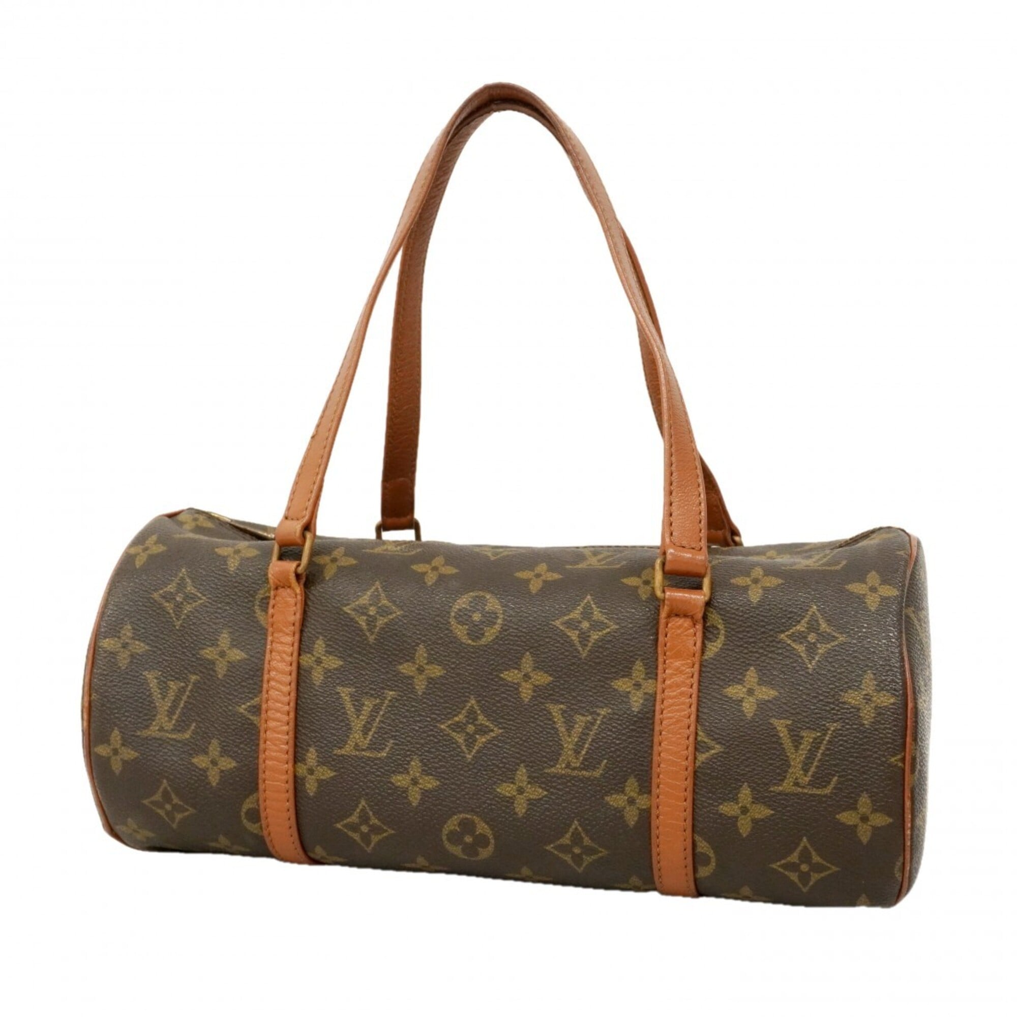 Louis Vuitton Monogram Papillon 30 Handbag M51385 Brown Women\'s P2661656