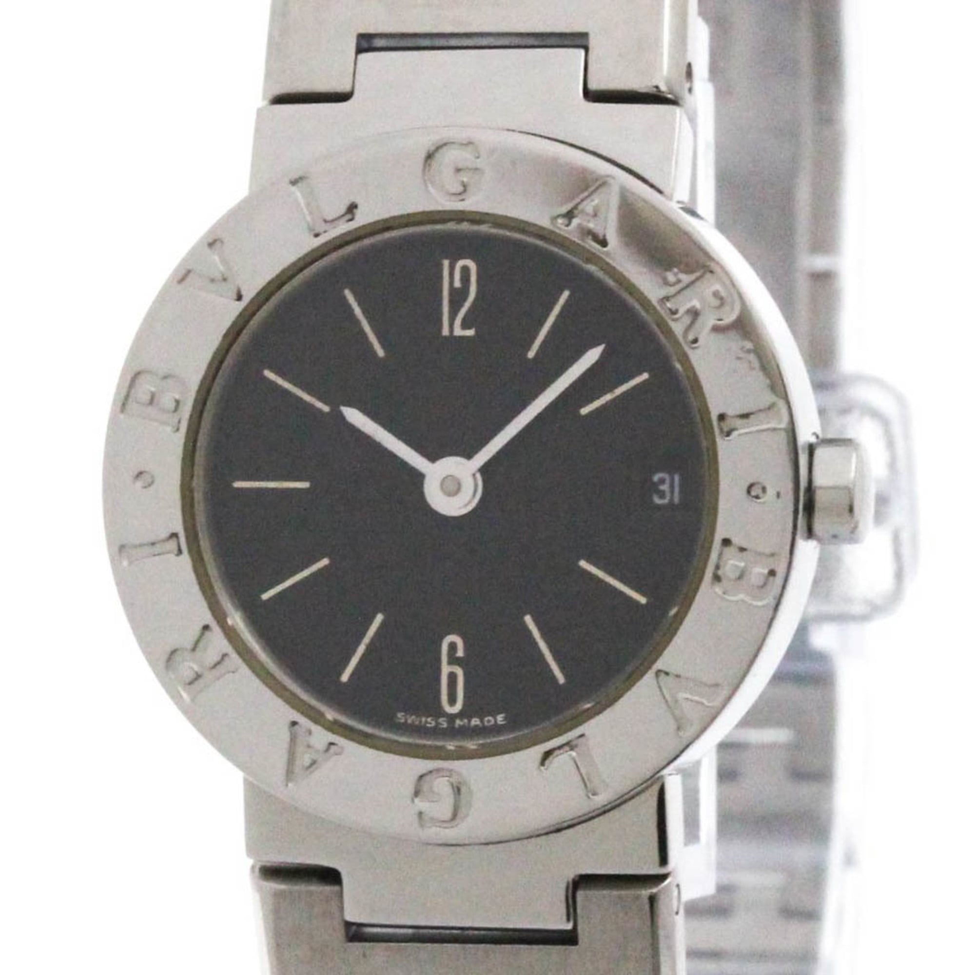 BVLGARI BVLGARI-BVLGARI Steel Quartz Ladies Watch BB23SS Polished