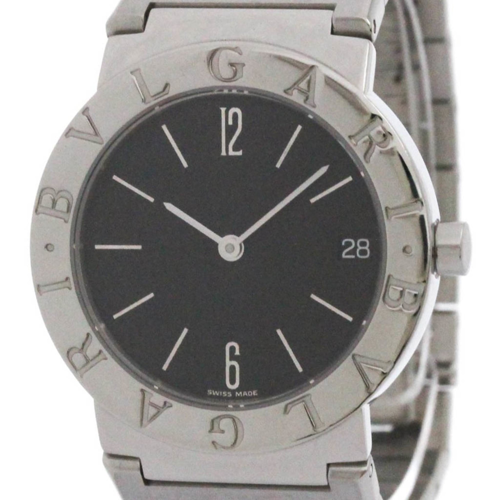 BVLGARI Bvlgari Bvlgari Steel Quartz Unisex Watch BB30SS Polished