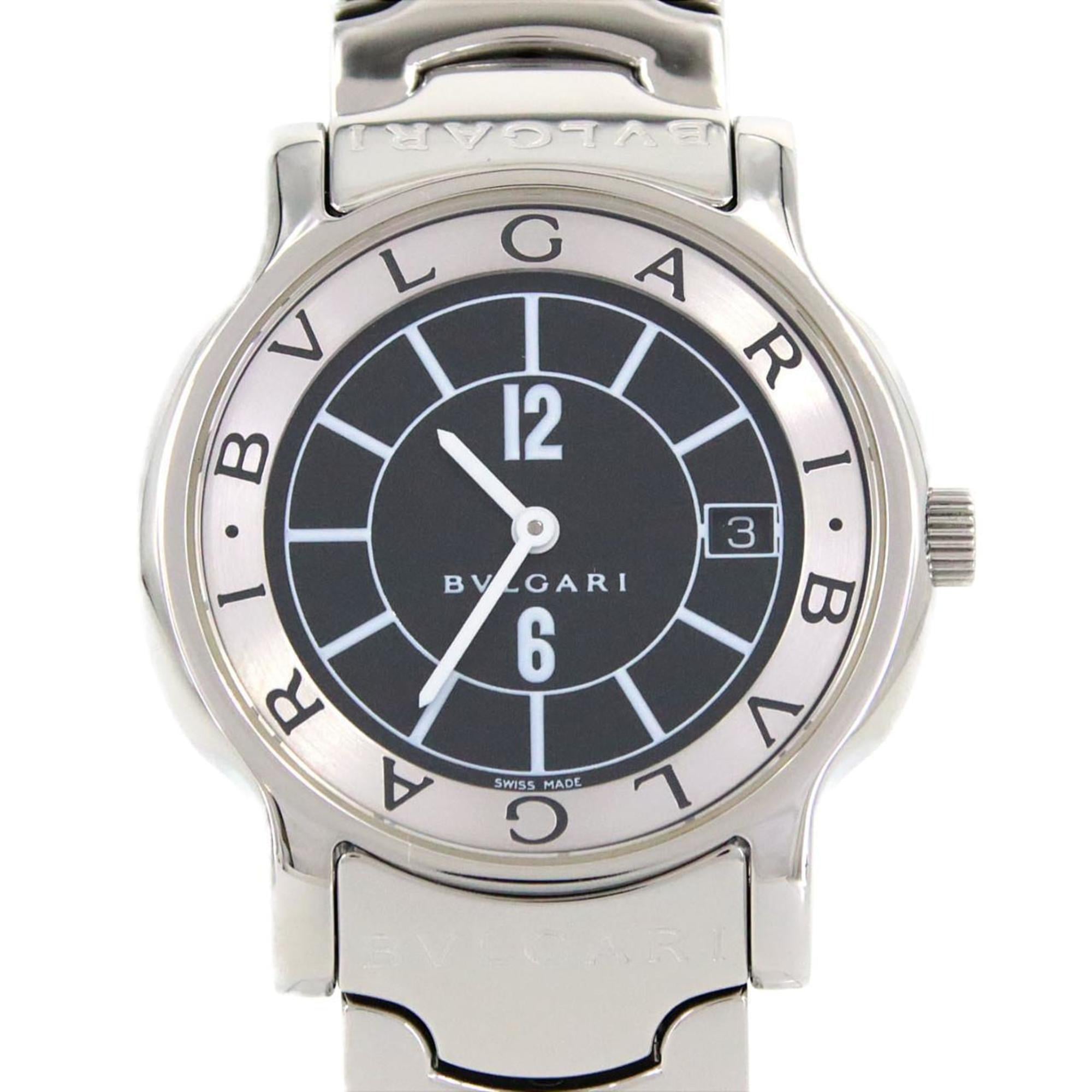 Bvlgari Solotempo ST35S Stainless Steel Quartz Watch