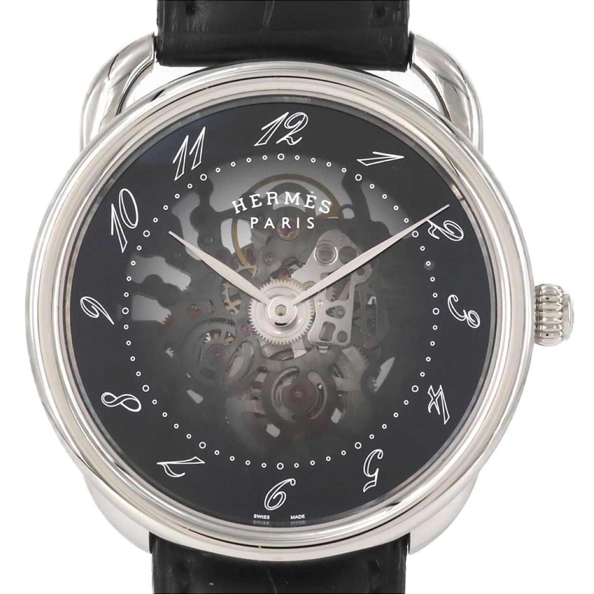 Hermes Arcaud Skellet AR2.710 SS Automatic Watch