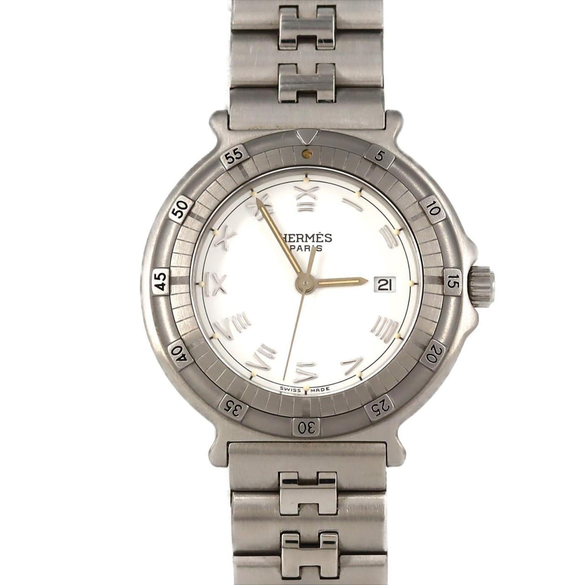Hermes Captain Nemo Stainless Steel Quartz Watch