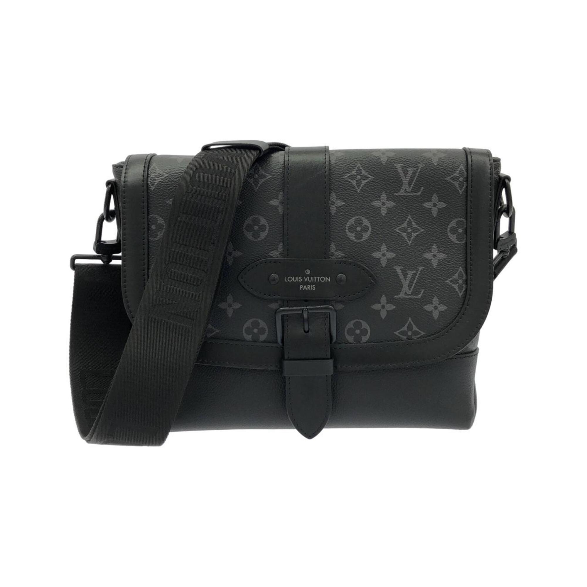Louis Vuitton Monogram Eclipse Saumur Messenger M45911 Shoulder Bag