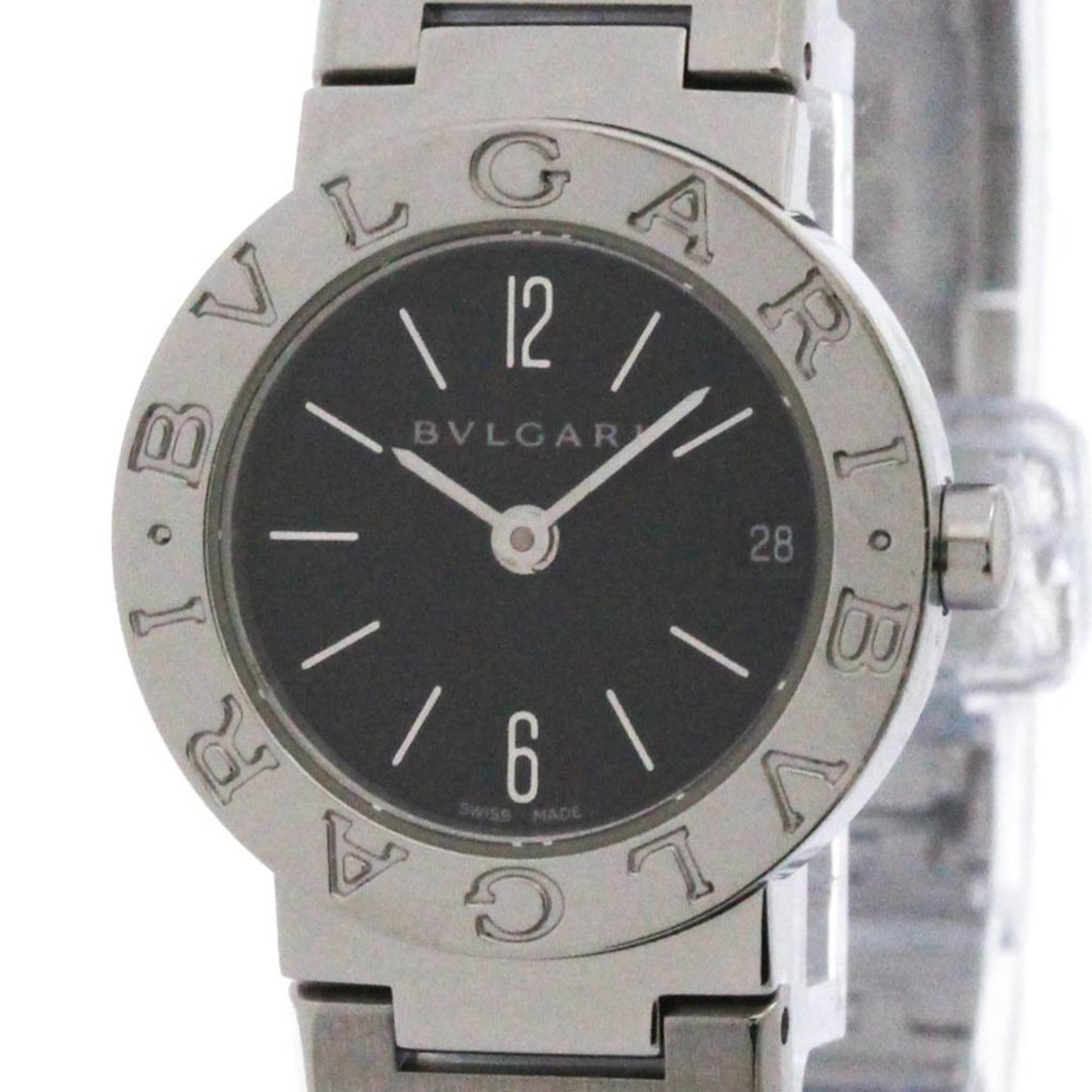 BVLGARI BVLGARI-BVLGARI Steel Quartz Ladies Watch BB23SS Polished