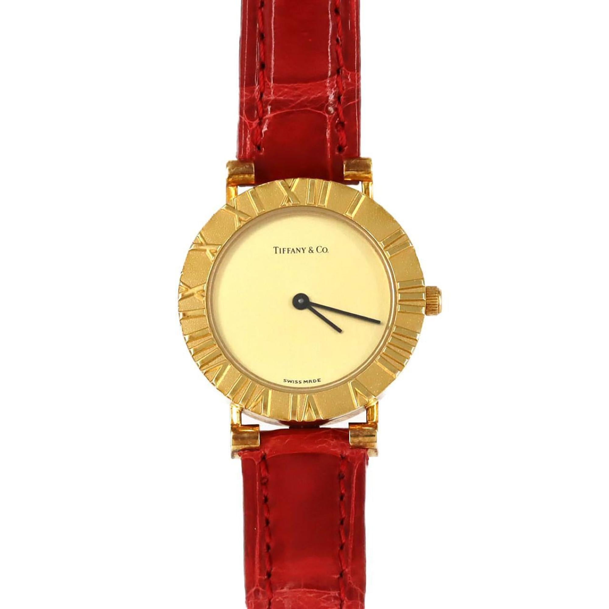 Tiffany Atlas YG D286753 Quartz Watch