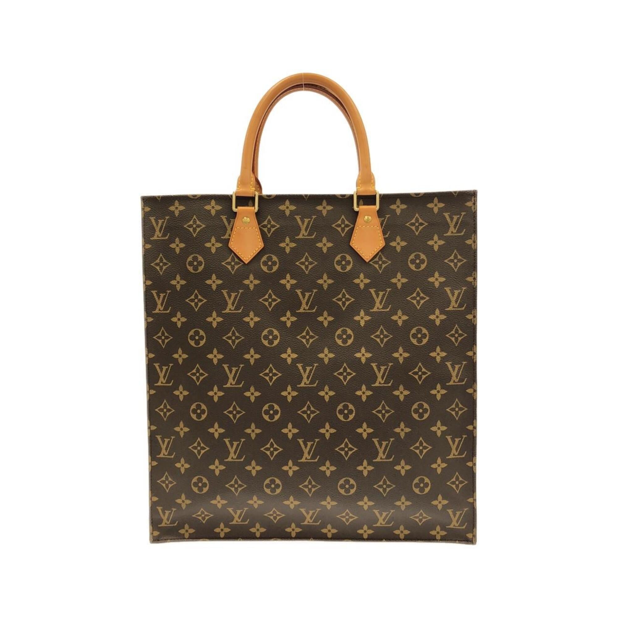 Louis Vuitton Monogram Sac Plat M51140 Handbag