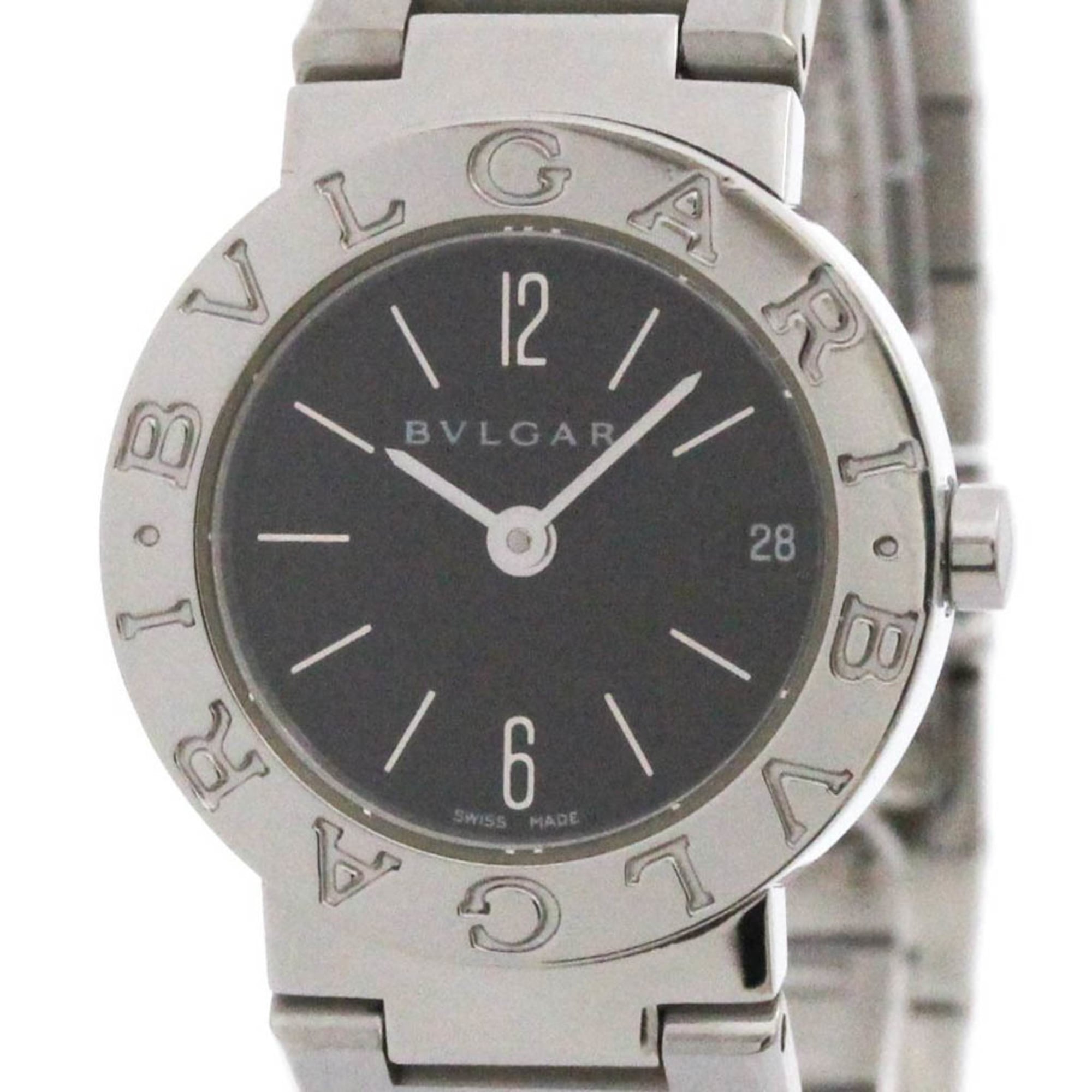 BVLGARI BVLGARI-BVLGARI Steel Quartz Ladies Watch BB23SS Polished