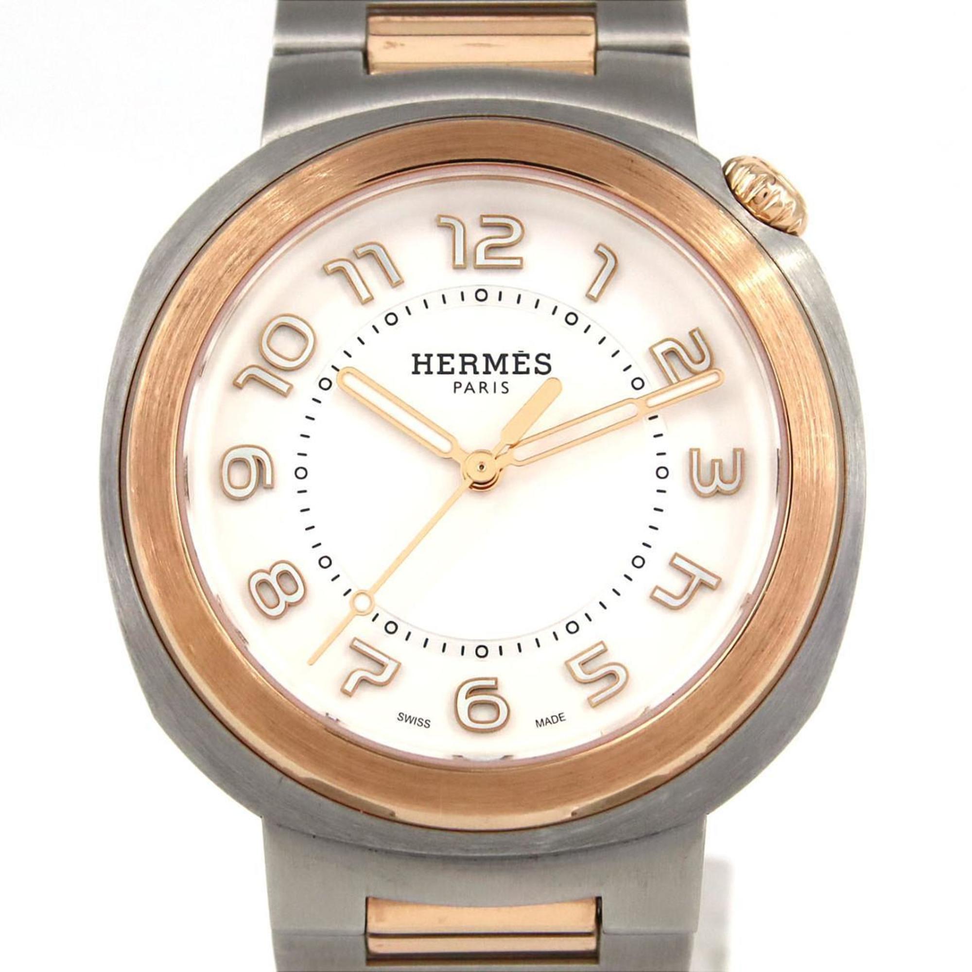 Herms Cut PG Combination SD1.520 SSxPG Automatic Watch