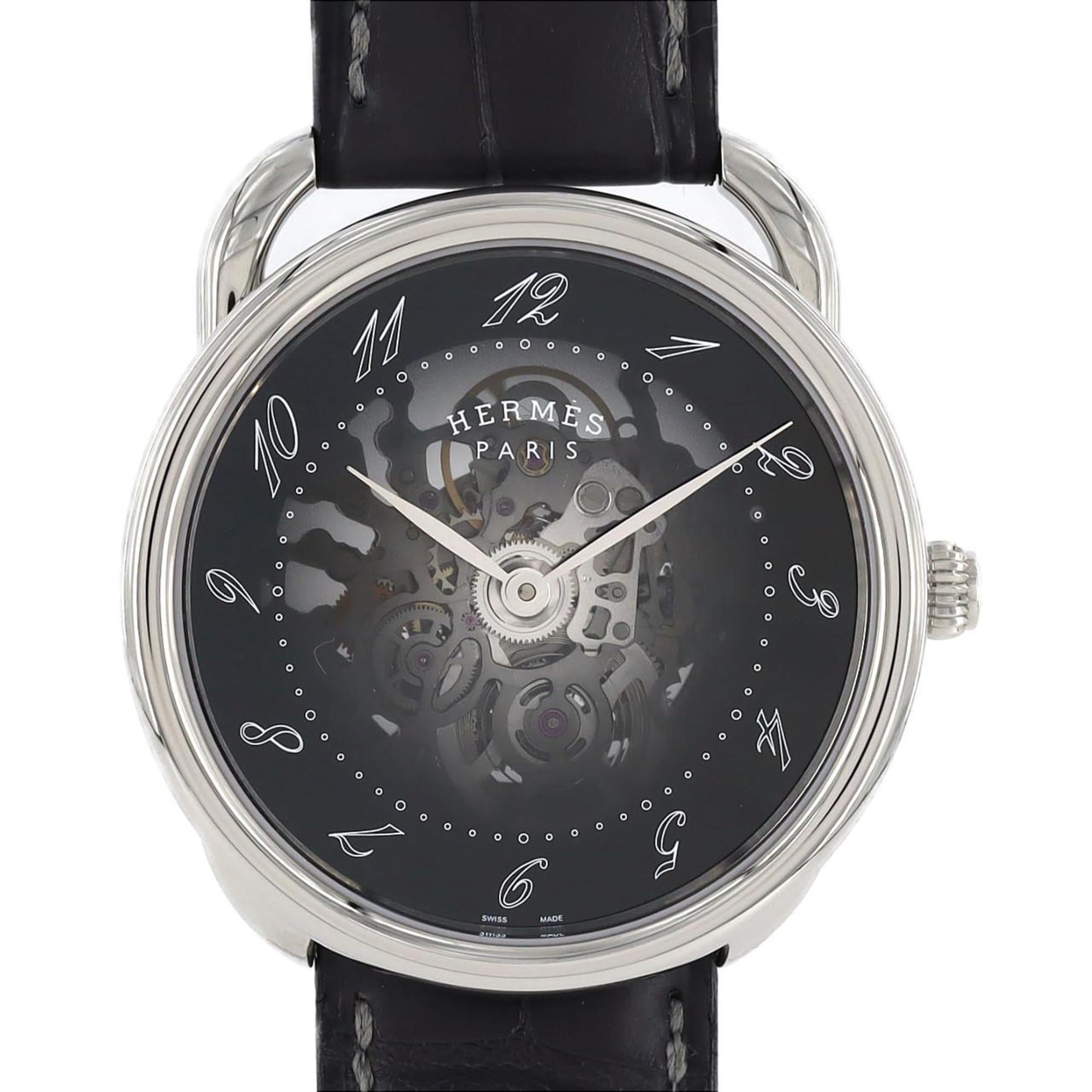 Hermes Arseau Squeret AR2.710 SS Automatic Watch