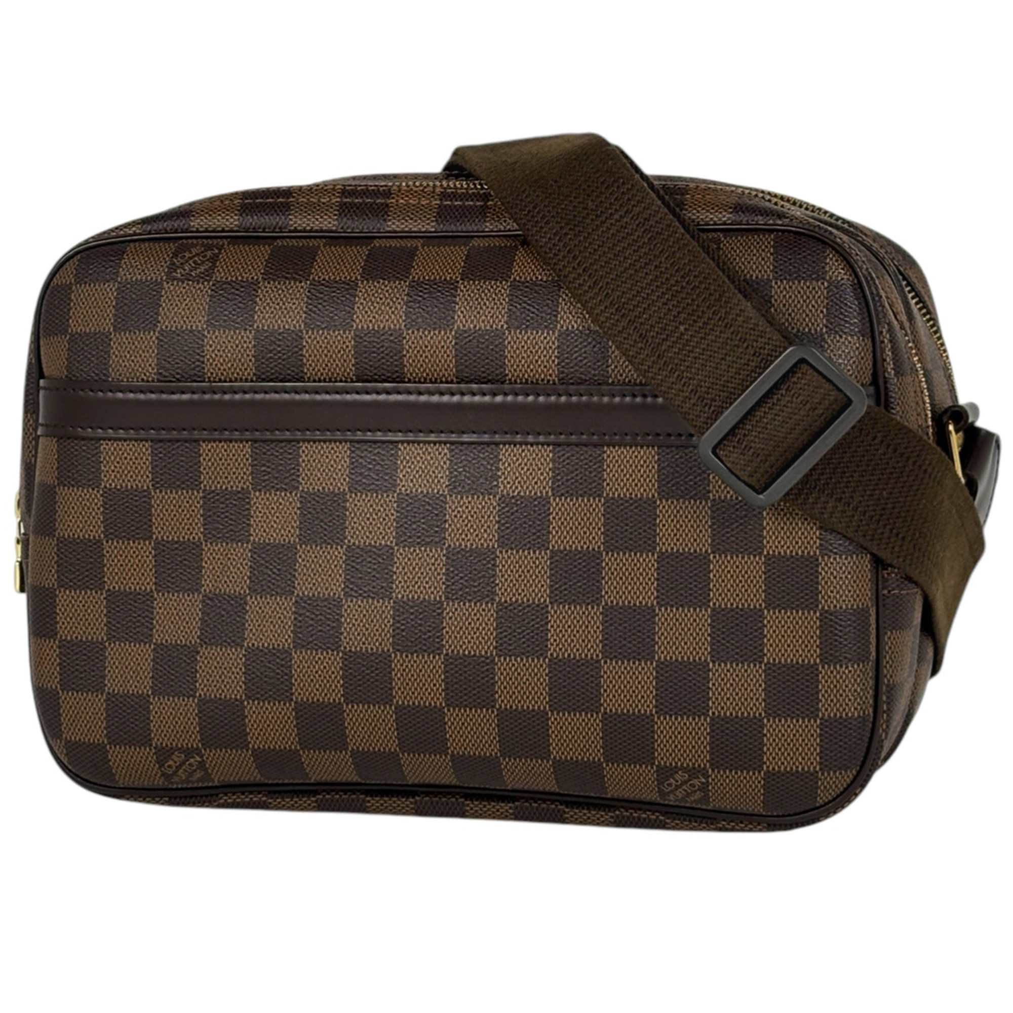 Louis Vuitton Reporter PM Crossbody Special Order Shoulder Bag, Damier Brown, N45253, Women\'s