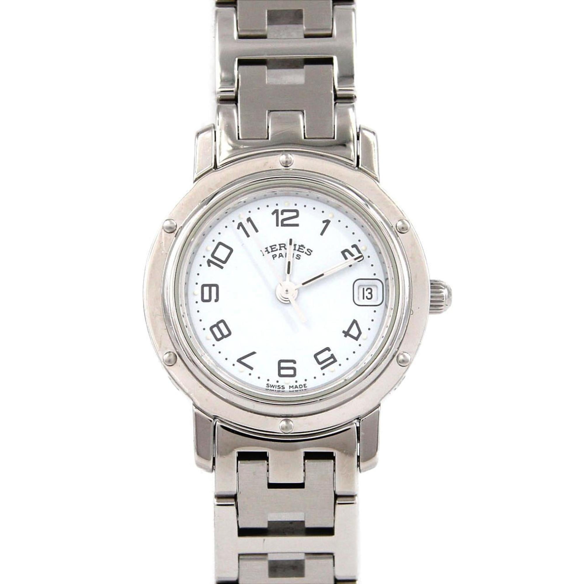 Hermes Clipper CL4.210 SS Quartz Watch