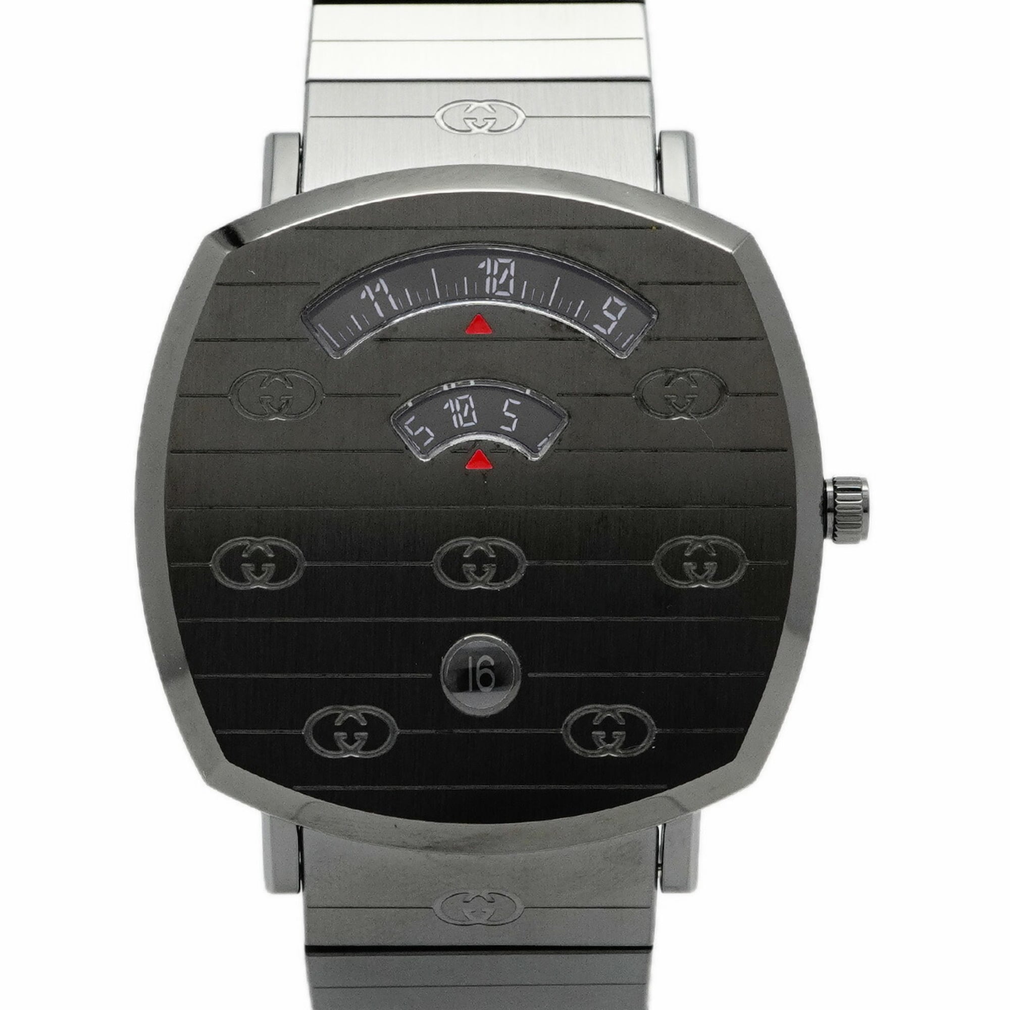 Gucci Grip YA157429 Black Dial Men\'s Watch