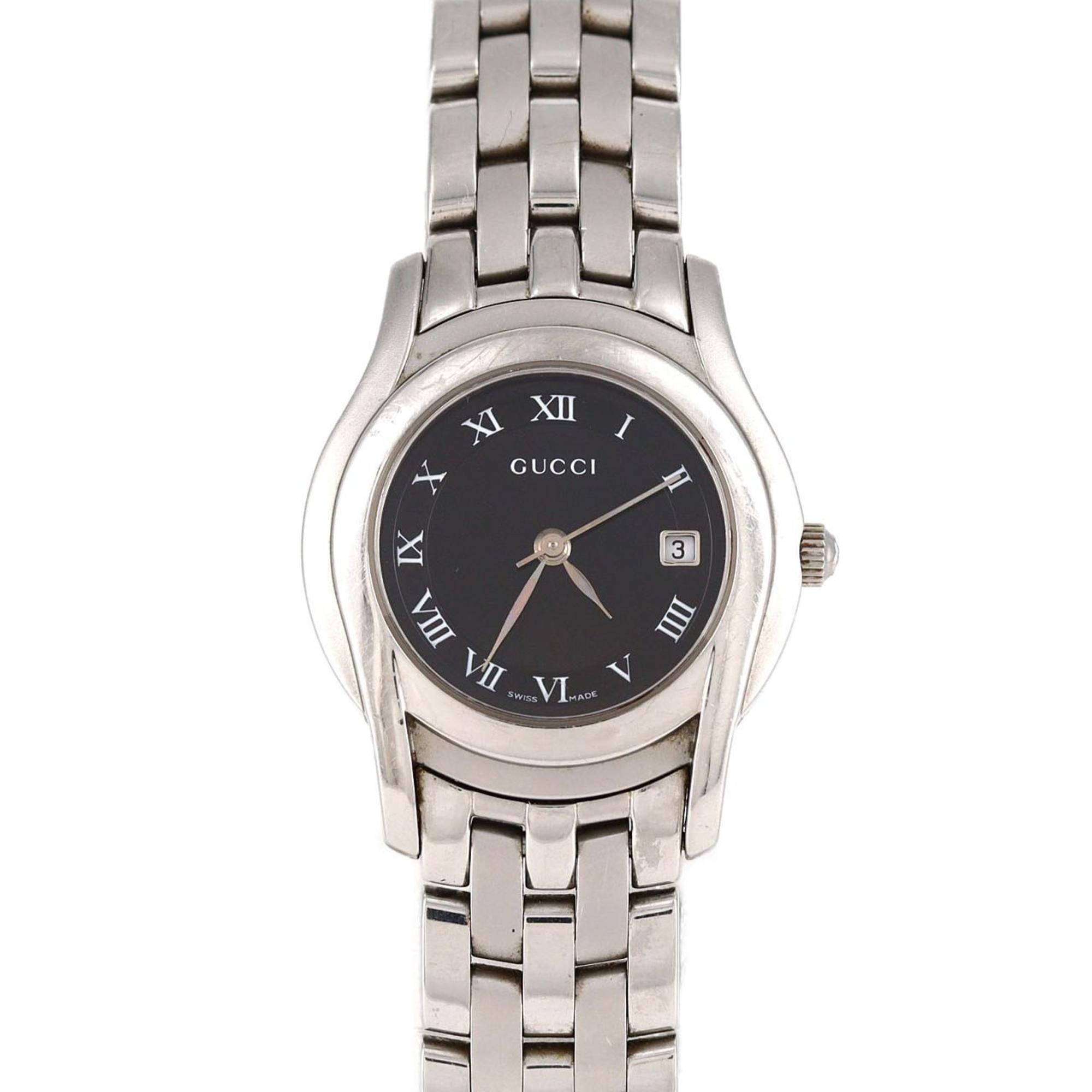 Gucci G-Class 5500L Stainless Steel Quartz Watch