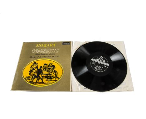Classical / SXL 6087, Mozart Clarinet Quintet LP - Original UK ED 1 Stereo release 1964 on Decca (SXL 6087), The Vienna Octet