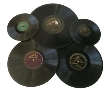 Harry Lauder: 76 10-inch and 51 12-inch records, G &amp; T, HMV, Zonophone &amp; Victor, most in albums; and 7-inch G &amp; T