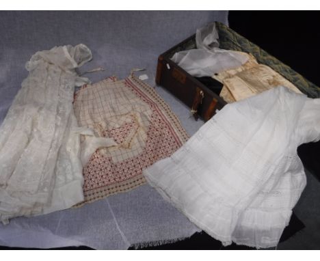 A COLLECTION OF VINTAGE AND PERIOD FABRICS AND GARMENTS