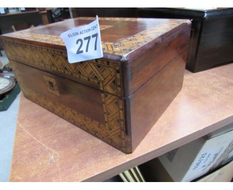  Sale Item:    INLAID BOX (AF)   Vat Status:   No Vat   Buyers Premium:  This lot is subject to a Buyers Premium of 15% + Vat