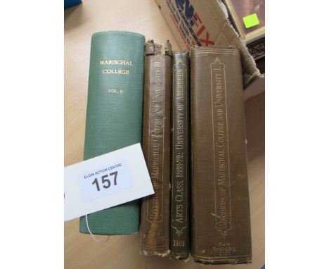  Sale Item:    3 VOLUMES MARISCHALL COLLEGE   Vat Status:   No Vat   Buyers Premium:  This lot is subject to a Buyers Premium