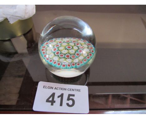  Sale Item:    PAPERWEIGHT 1882 INSCRIBED INSIDE  Vat Status:   No Vat   Buyers Premium:  This lot is subject to a Buyers Pre