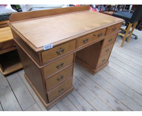  Sale Item:    KNEE HOLE PINE DESK (AF)   Vat Status:   No Vat   Buyers Premium:  This lot is subject to a Buyers Premium of 
