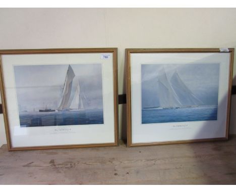  Sale Item:    2 SIGNED PRINTS THE AMERICAS CUP   Vat Status:   No Vat   Buyers Premium:  This lot is subject to a Buyers Pre