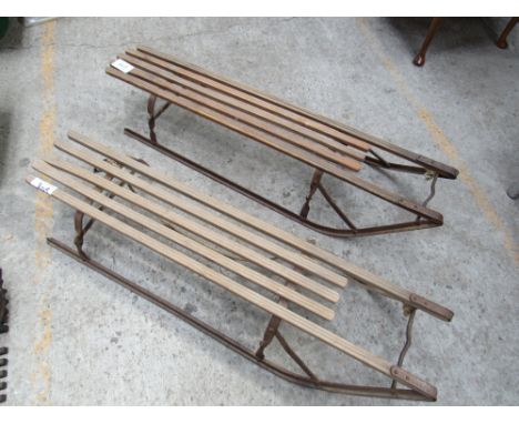  Sale Item:    2 SLEDGES   Vat Status:   No Vat   Buyers Premium:  This lot is subject to a Buyers Premium of 15% + Vat @ 20%
