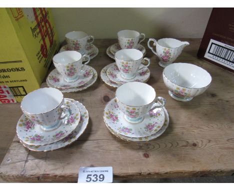  Sale Item:    20 PCE GRAFTON TEA SET   Vat Status:   No Vat   Buyers Premium:  This lot is subject to a Buyers Premium of 15