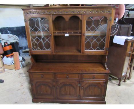  Sale Item:    REPRO NATHAN OAK DRESSER (AF)   Vat Status:   No Vat   Buyers Premium:  This lot is subject to a Buyers Premiu