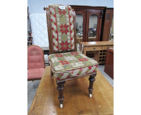  Sale Item:    MAHOGANY NURSING CHAIR   Vat Status:   No Vat   Buyers Premium:  This lot is subject to a Buyers Premium of 15