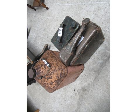  Sale Item:    3 FUEL CANS (AF)   Vat Status:   No Vat   Buyers Premium:  This lot is subject to a Buyers Premium of 15% + Va