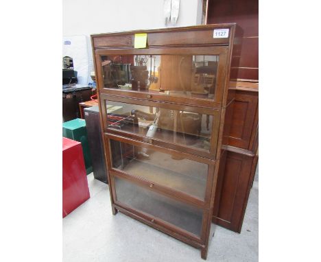  Sale Item:    OAK STACKING BOOKCASE   Vat Status:   No Vat   Buyers Premium:  This lot is subject to a Buyers Premium of 15%