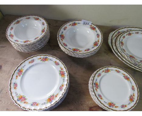  Sale Item:    40 PCE GRINDLEY THE VERSAILLES DINNER SET  Vat Status:   No Vat   Buyers Premium:  This lot is subject to a Bu