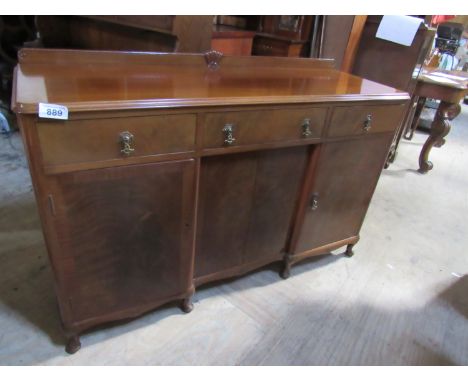 Sale Item:    MAHOGANY SIDEBOARD   Vat Status:   No Vat   Buyers Premium:  This lot is subject to a Buyers Premium of 15% + 