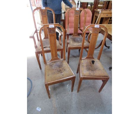  Sale Item:    2 CARVERS & 2 OAK CHAIRS (AF)   Vat Status:   No Vat   Buyers Premium:  This lot is subject to a Buyers Premiu
