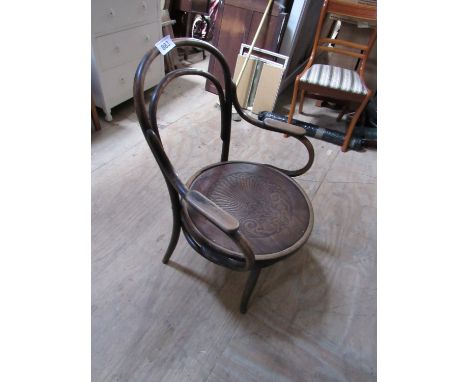  Sale Item:    BENTWOOD ARM CHAIR (AF)   Vat Status:   No Vat   Buyers Premium:  This lot is subject to a Buyers Premium of 1