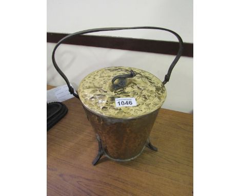  Sale Item:    ARTS & CRAFTS BRASS COAL BUCKET   Vat Status:   No Vat   Buyers Premium:  This lot is subject to a Buyers Prem
