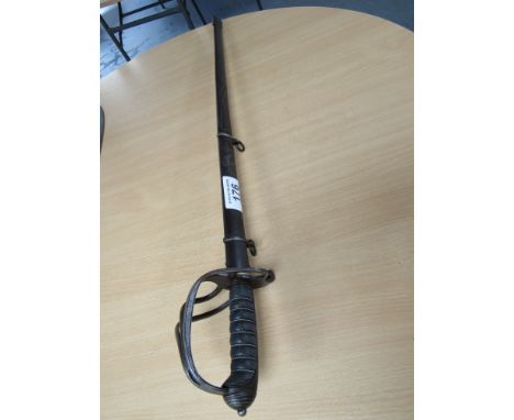  Sale Item:    CASED CAVALRY SWORD E REEVE & SON 389 STRAND LONDON  Vat Status:   No Vat   Buyers Premium:  This lot is subje