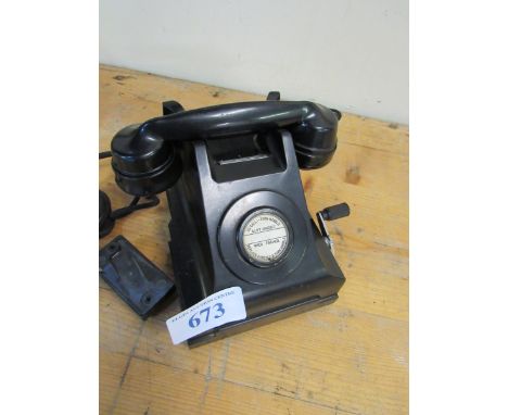  Sale Item:    BLACK PHONE   Vat Status:   No Vat   Buyers Premium:  This lot is subject to a Buyers Premium of 15% + Vat @ 2