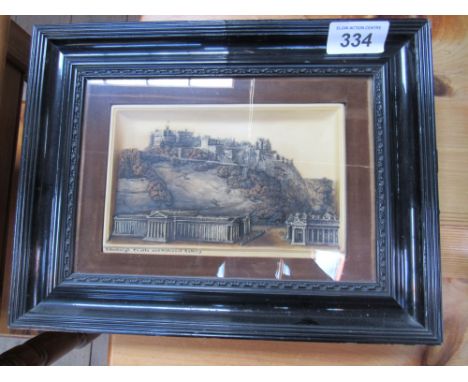  Sale Item:    FRAMED PLAQUE EDINBURGH   Vat Status:   No Vat   Buyers Premium:  This lot is subject to a Buyers Premium of 1