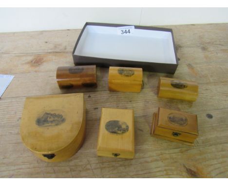  Sale Item:    6 MAUCHLINE BOXES   Vat Status:   No Vat   Buyers Premium:  This lot is subject to a Buyers Premium of 15% + V
