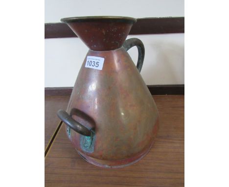  Sale Item:    COPPER 5 GALLON JUG (AF)   Vat Status:   No Vat   Buyers Premium:  This lot is subject to a Buyers Premium of 