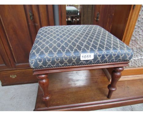  Sale Item:    TAPESTRY STOOL   Vat Status:   No Vat   Buyers Premium:  This lot is subject to a Buyers Premium of 15% + Vat 